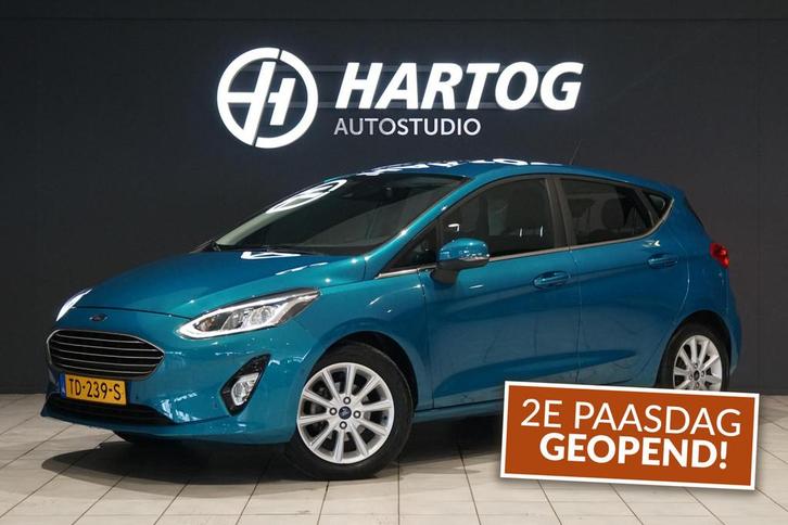 Ford Fiesta 1.0 EcoBoost Titanium + CAMERA / APPLE CARPLAY, Auto's, Ford, Bedrijf, Te koop, Fiësta, ABS, Airbags, Airconditioning