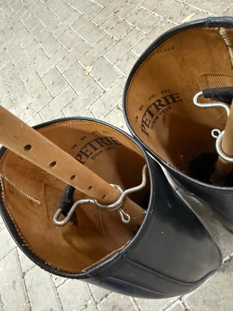 Kalfleren Paardijlaarzen van Petr, mt 41,5, Dieren en Toebehoren, Paarden en Pony's | Overige Paardenspullen, Ophalen, Zo goed als nieuw