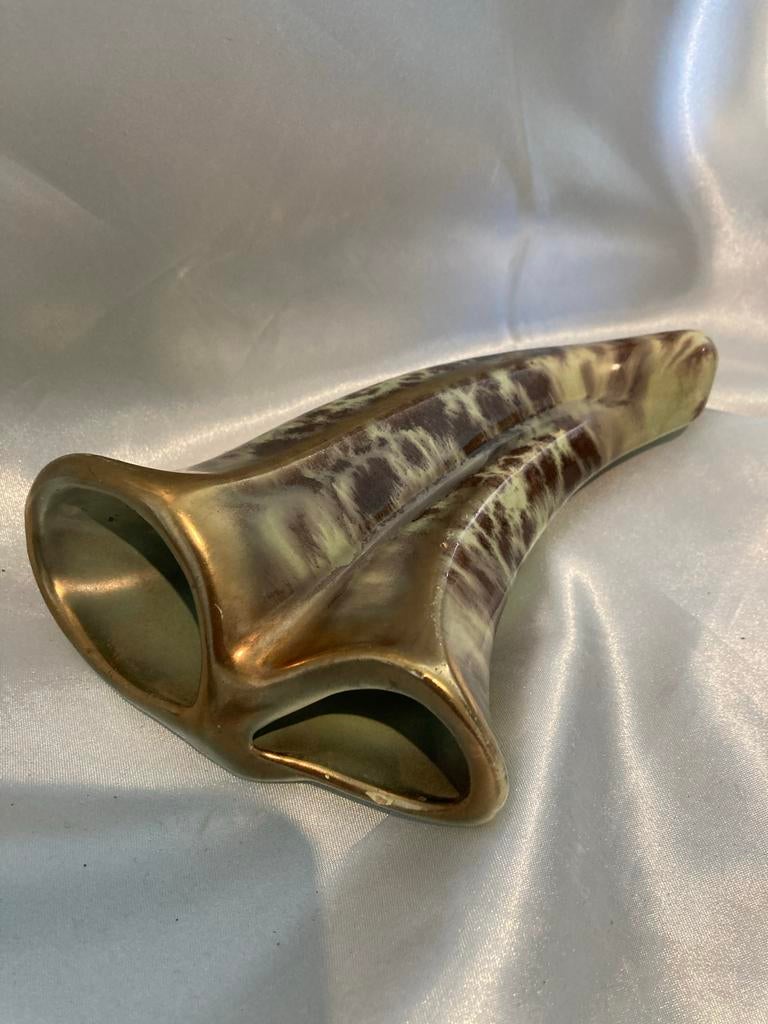 Vintage Wandvaasje Hoorn des Overvloeds, Duitsland model 70, Antiek en Kunst, Antiek | Vazen, Ophalen of Verzenden