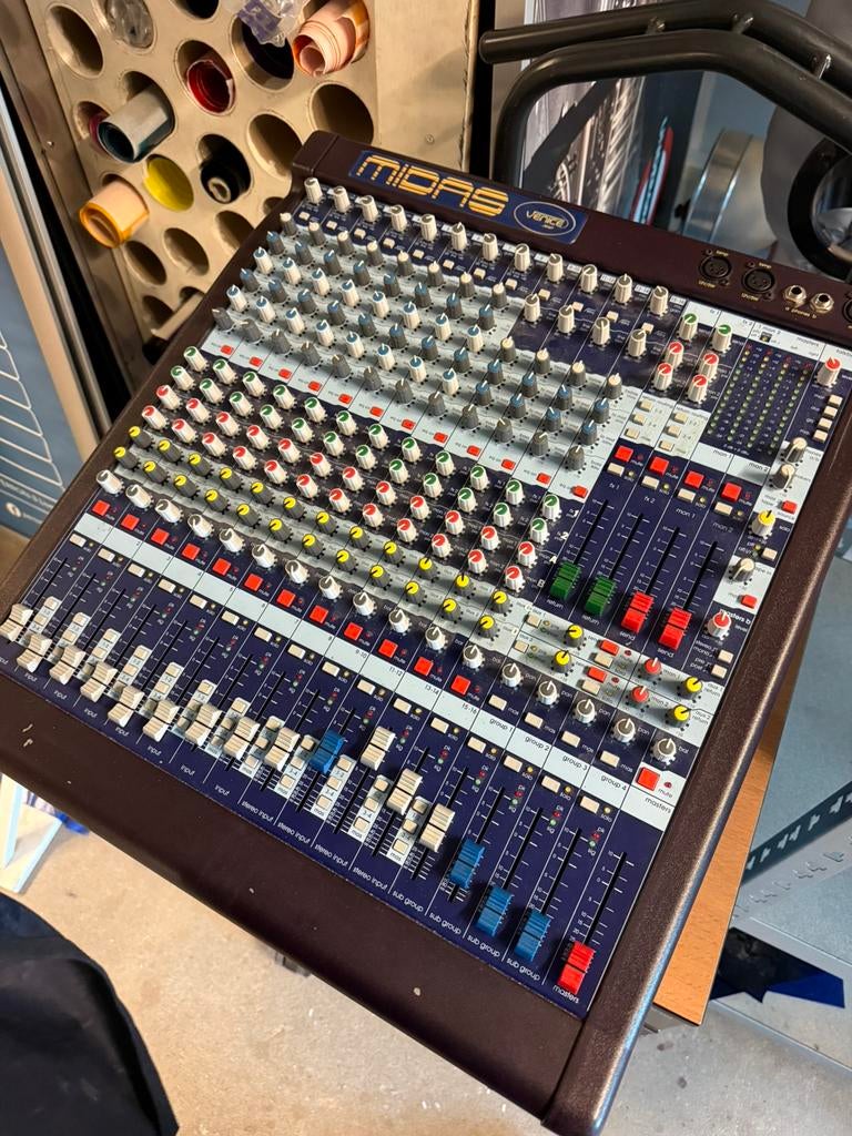 Midas Venice 160, Muziek en Instrumenten, Mengpanelen, Ophalen, Gebruikt, 10 tot 20 kanalen, Microfooningang