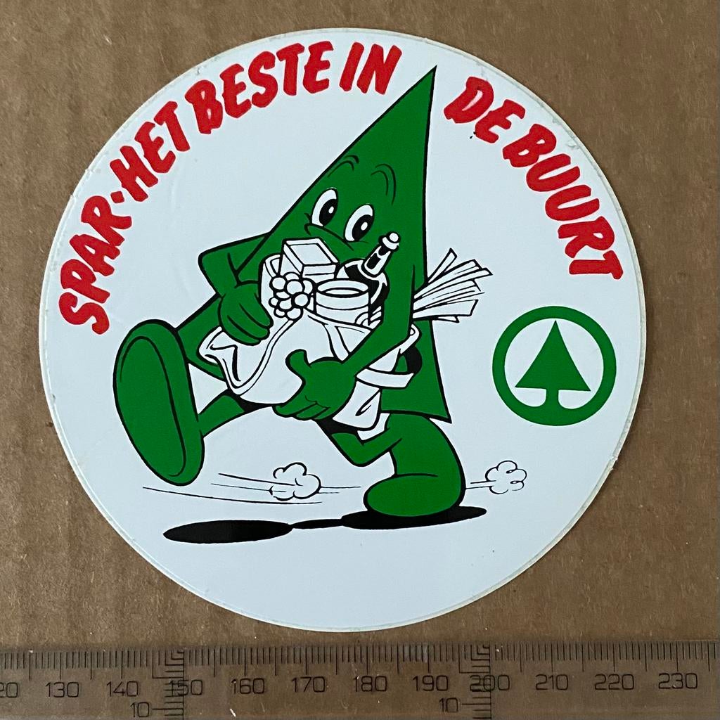sticker spar, Verzamelen, Verzenden, Zo goed als nieuw