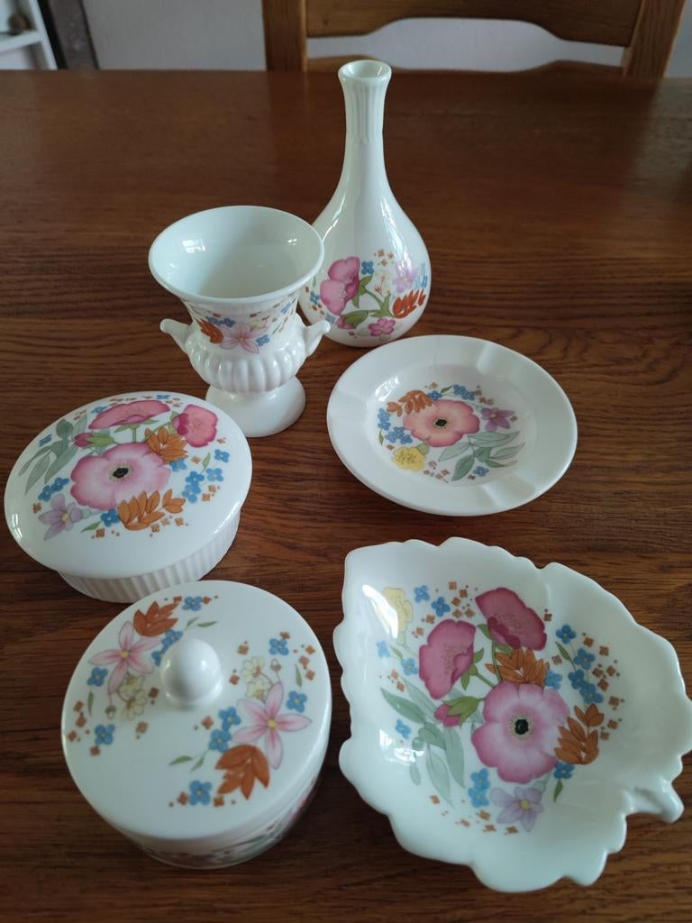 Vintage Wedgwood Meadow Sweet porselein set, Ophalen of Verzenden