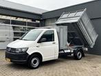 Volkswagen Transporter 2.0 TDI L2H1 150pk Pick-up Kipper ope, Auto's, Bestelauto's, Voorwielaandrijving, Gebruikt, 4 cilinders