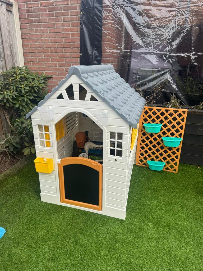 Speelhuisje voor buiten, Ophalen, Gebruikt, Kunststof
