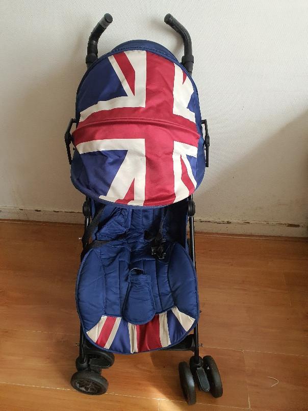 Stroller/Buggy Easywalker Merk Mini Cooper Thema Britain, Ophalen, Gebruikt, Overige merken, Verstelbare rugleuning