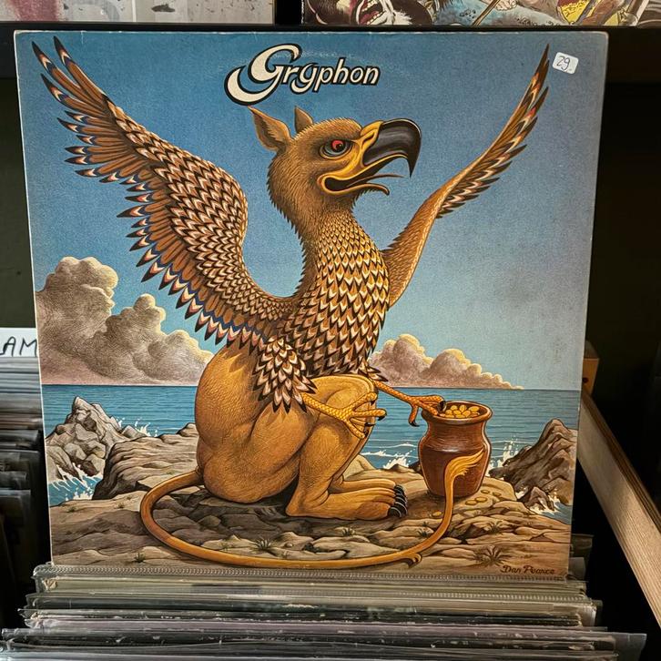 Gryphon - Gryphon (Progressieve Folk Rock), Cd's en Dvd's, Vinyl | Rock, Gebruikt, Progressive, 12 inch, Ophalen of Verzenden