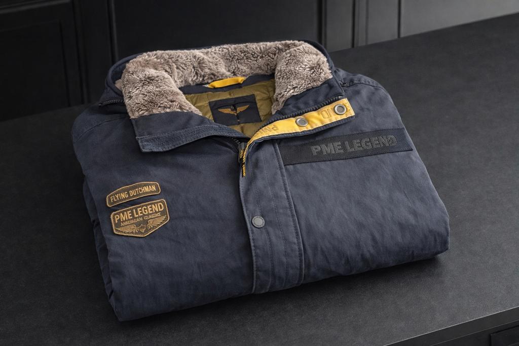 PME Legend Jas Ice Striper - Maat 3XL NIEUW!!!, Kleding | Heren, Jassen | Winter, Ophalen of Verzenden, Nieuw, Overige maten, Blauw