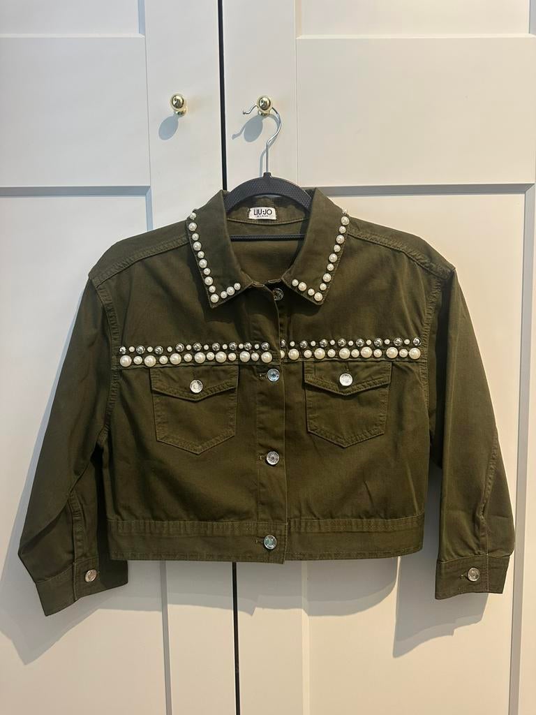 Liu Jo spijkerjasje IT maat 40 valt als een 34/36, Ophalen of Verzenden