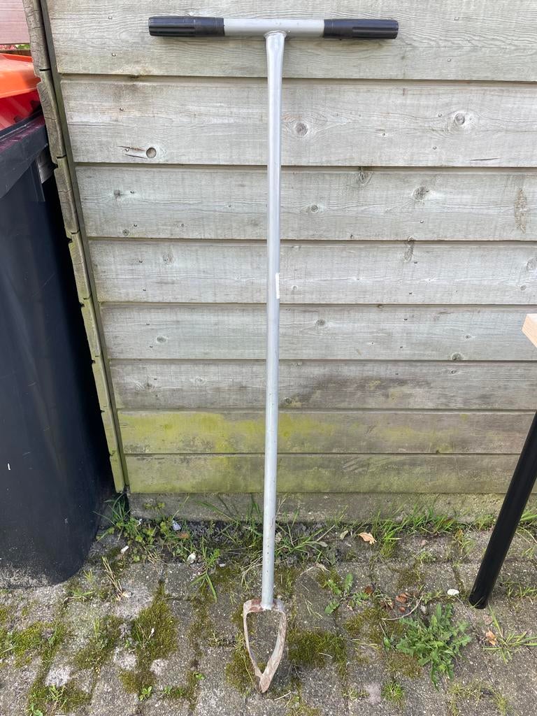 Grondboor, Ophalen, Gebruikt, Schoffel