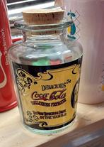 Vintage Coca-Cola Glazen Pot met kurk en klassiek etiket, Ophalen of Verzenden, Gebruikt, Gebruiksvoorwerp