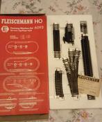 Fleischmann 6093E dreiweg weichen-set, Hobby en Vrije tijd, Modeltreinen | H0, Gelijkstroom, Fleischmann, Ophalen of Verzenden