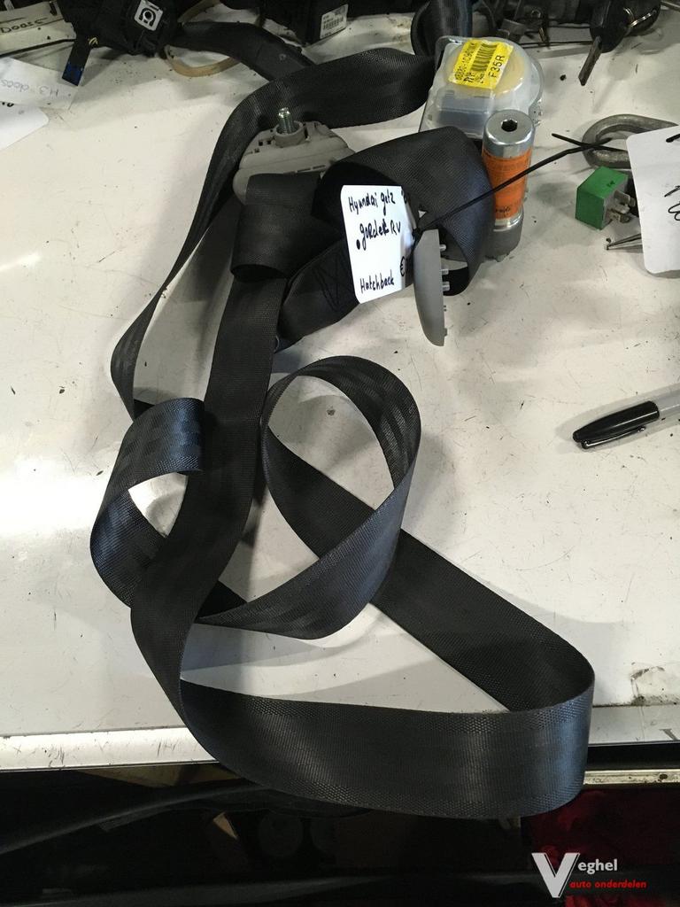 Hyundai Getz 2007  Gordel  Rechtsvoor of Linksvoor, Auto-onderdelen, Interieur en Bekleding, Gebruikt, -, -, Ophalen of Verzenden