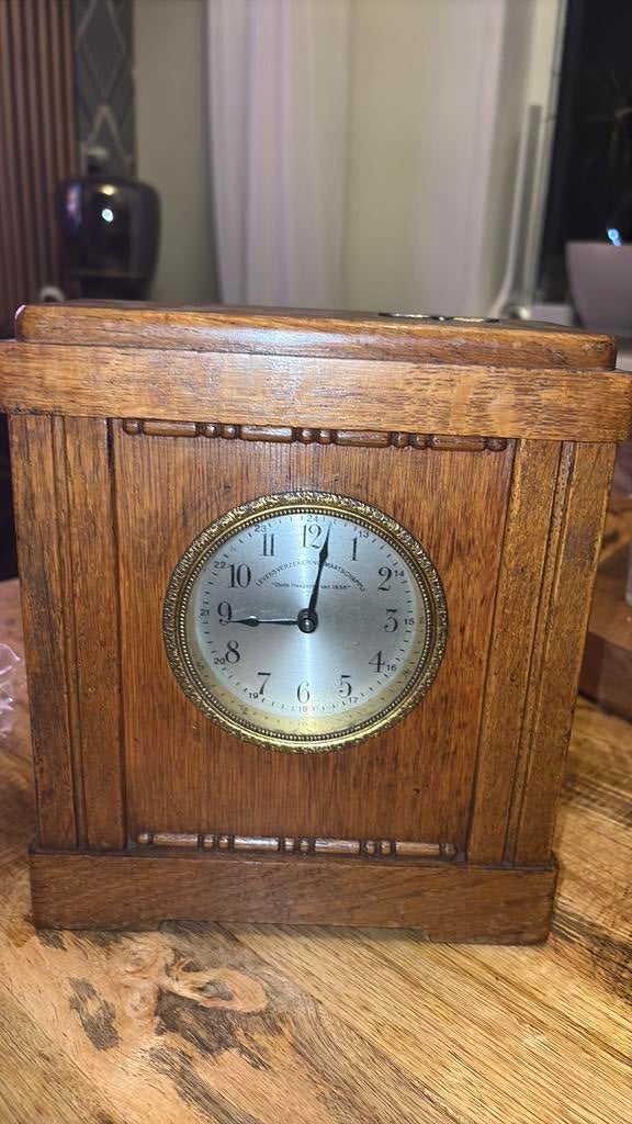 antieke "spaarklok" van de Oude Haagsche, Ophalen of Verzenden