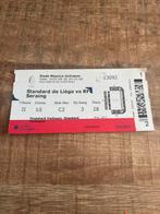 Standard Luik - Seraing Ticket 30-09-2022, Ophalen of Verzenden, Buitenlandse clubs, Overige typen