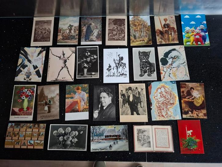 500 Diverse Fantasie Ansichtkaarten, Merendeel Ongelopen, Verzamelen, Ansichtkaarten | Themakaarten, Ongelopen, Ophalen of Verzenden
