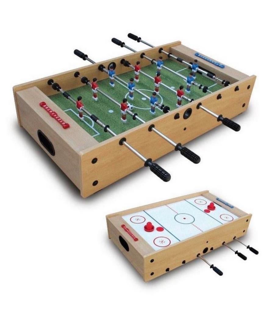 Voetbaltafel 2-in-1: Voetbalspel en Airhockey, Kinderen en Baby's, Speelgoed | Voetbaltafels, Ophalen of Verzenden, Nieuw