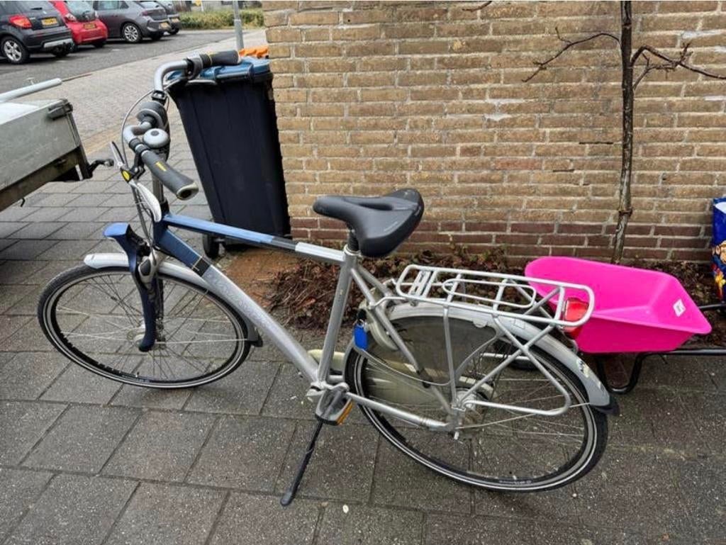 Batavus fiets met framemaat 57 cm, Ophalen, Gebruikt, Velgrem, Versnellingen