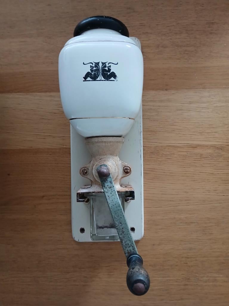 Vintage Niemeyer wandkoffiemolen, Ophalen of Verzenden