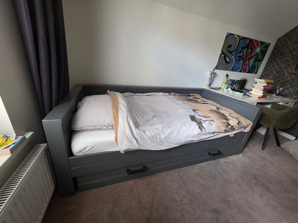Jongens bed, 85 tot 100 cm, Gebruikt, 180 cm of meer, Ophalen