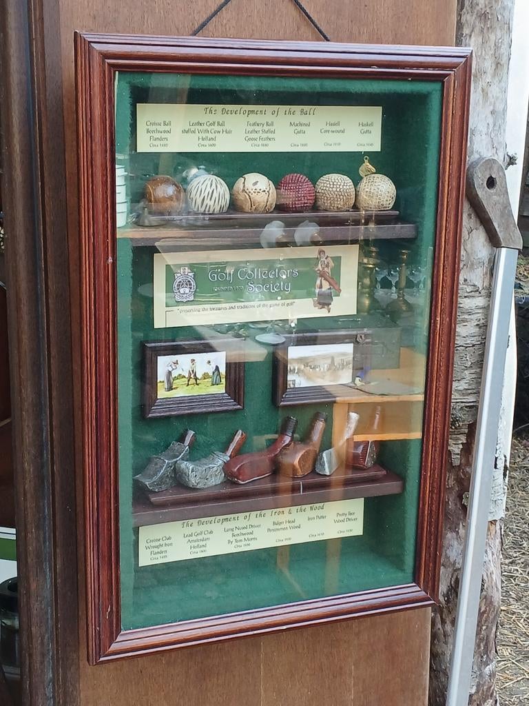 Golf Collectors Society Vitrine - Historische Golfartikelen, Ophalen of Verzenden