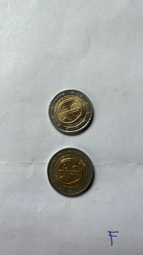 2 Duitse herdenkingsmunten € 2 uit 2009, Postzegels en Munten, Munten | Europa | Euromunten, Ophalen of Verzenden, Duitsland, 2 euro