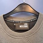 Love Moschino sweater / structured tee grijs maat L 50837, Kleding | Heren, T-shirts, Moschino, ., Ophalen of Verzenden, Zo goed als nieuw