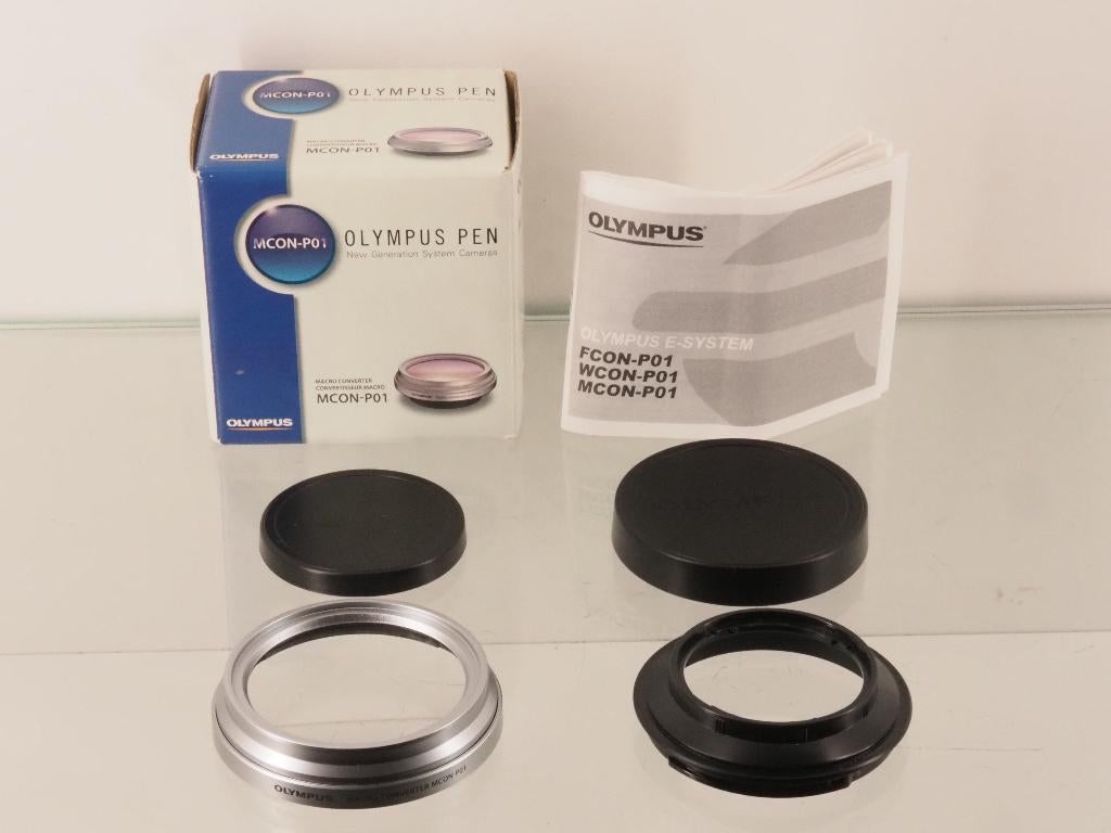 Fotografica: voorzetlens Olympus MCON-P01 Macro Converter, Ophalen of Verzenden, 1980 tot heden, Overige typen