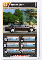 Kw1371 autokaartje B3 maybach 57, Verzenden, Zo goed als nieuw, Auto's