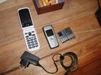 Nokia 6230i (3 accu's en lader!) en Doro 2404, Gebruikt, Zwart, Fysiek toetsenbord, Ophalen of Verzenden