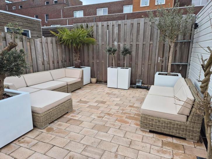 Lounge tuinbank elementen, Tuin en Terras, Tuinsets en Loungesets, Ophalen
