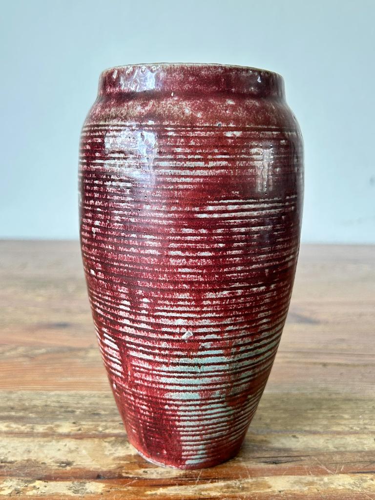 Vaas / bloemenvaas - Terraco de Draak - keramiek, Antiek en Kunst, Ophalen of Verzenden