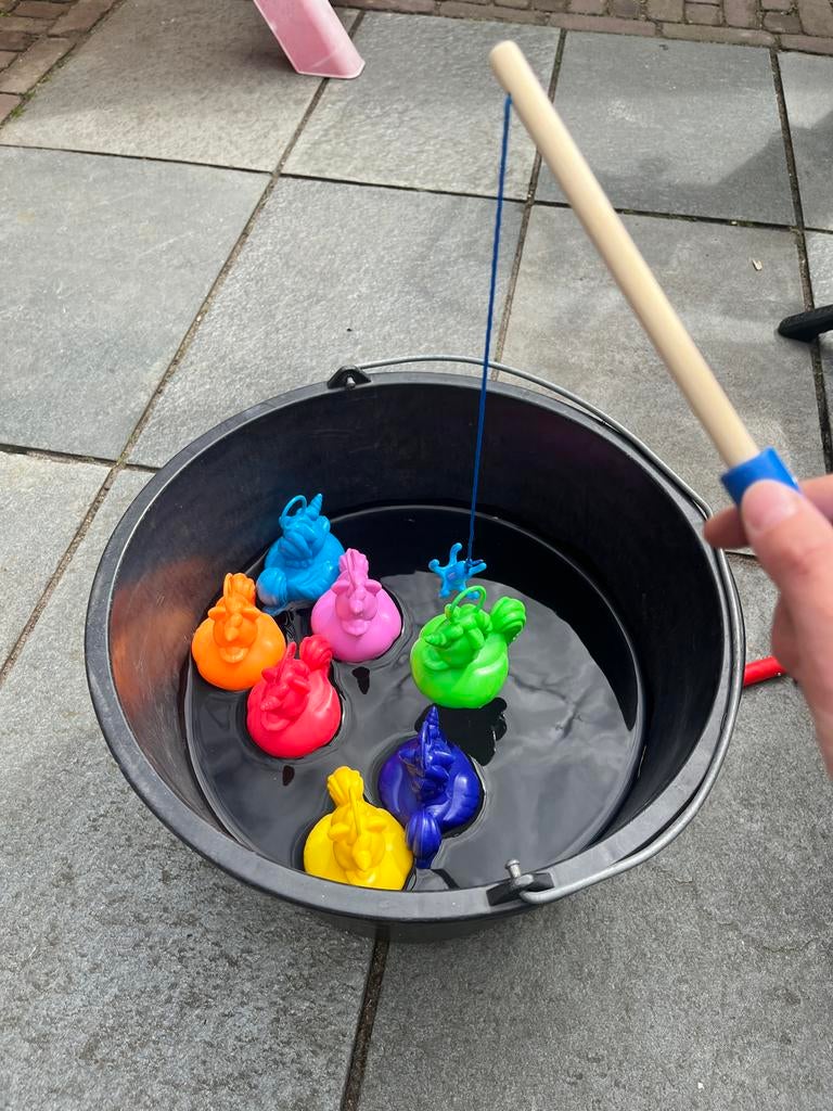 Duckiez Hengelspel / eenden vangen kermis spel, Ophalen, Zo goed als nieuw