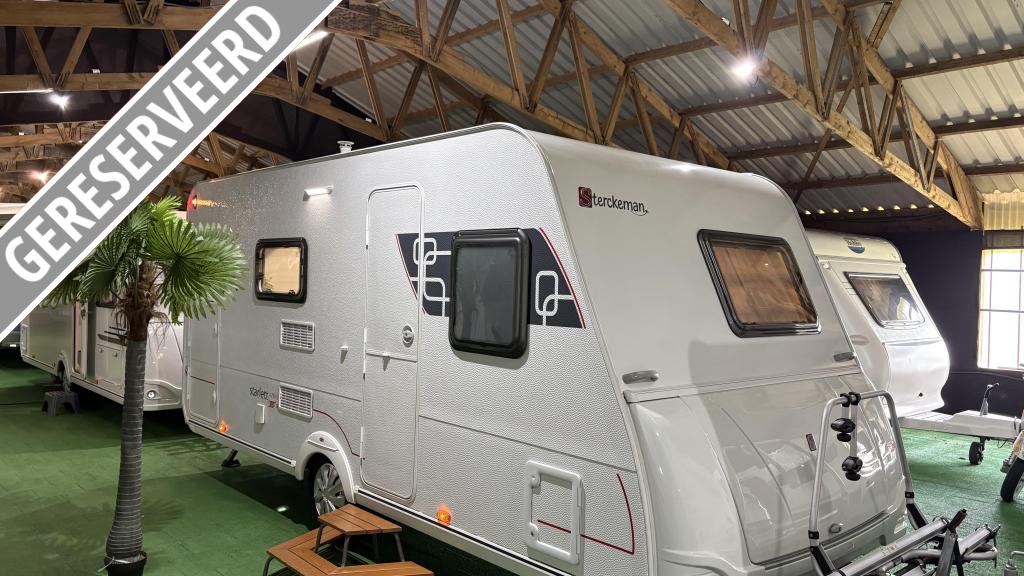 Sterckeman Starlett 476 PE Voortent/Stapelbed, Sterckeman Trigano V.D.L, Bedrijf, Treinzit, 750 - 1000 kg