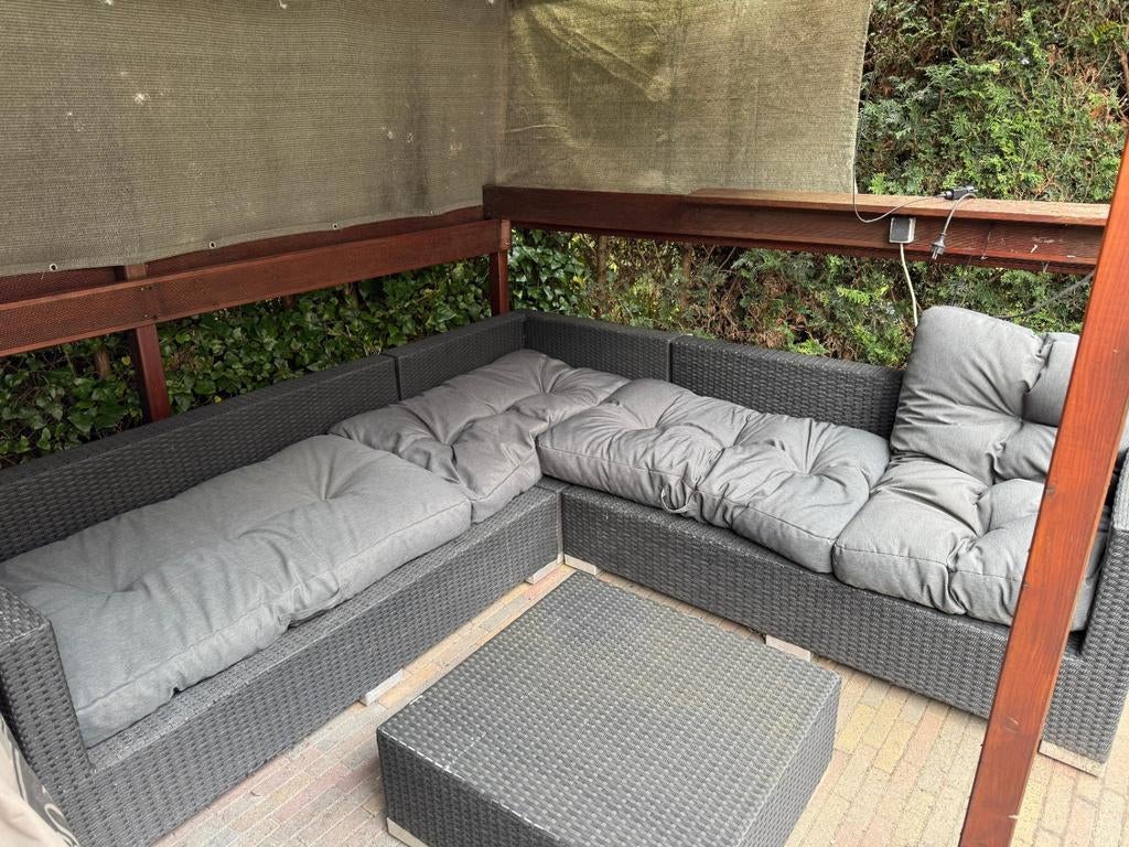 Intratuin Tuinset, Tuin en Terras, Tuinsets en Loungesets, Ophalen, 5 zitplaatsen, Gebruikt, Bank