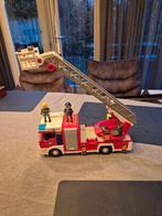 Playmobil brandweerauto, Kinderen en Baby's, Speelgoed | Playmobil, Ophalen of Verzenden, Zo goed als nieuw, Complete set