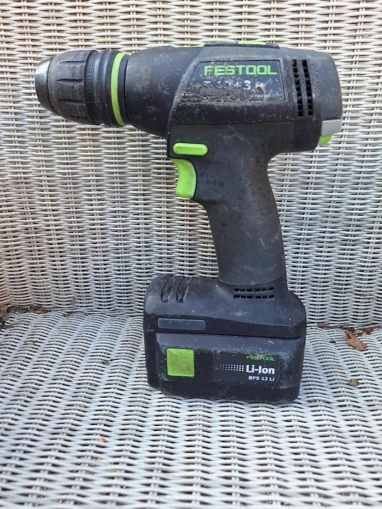 Festool schroefmachine, Ophalen, Gebruikt, Variabele snelheid, Boor- en Schroefmachine