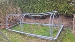 Moestuin boogjes en hout voor warme bakken/groei, Ophalen of Verzenden, Gebruikt, Kweekbak