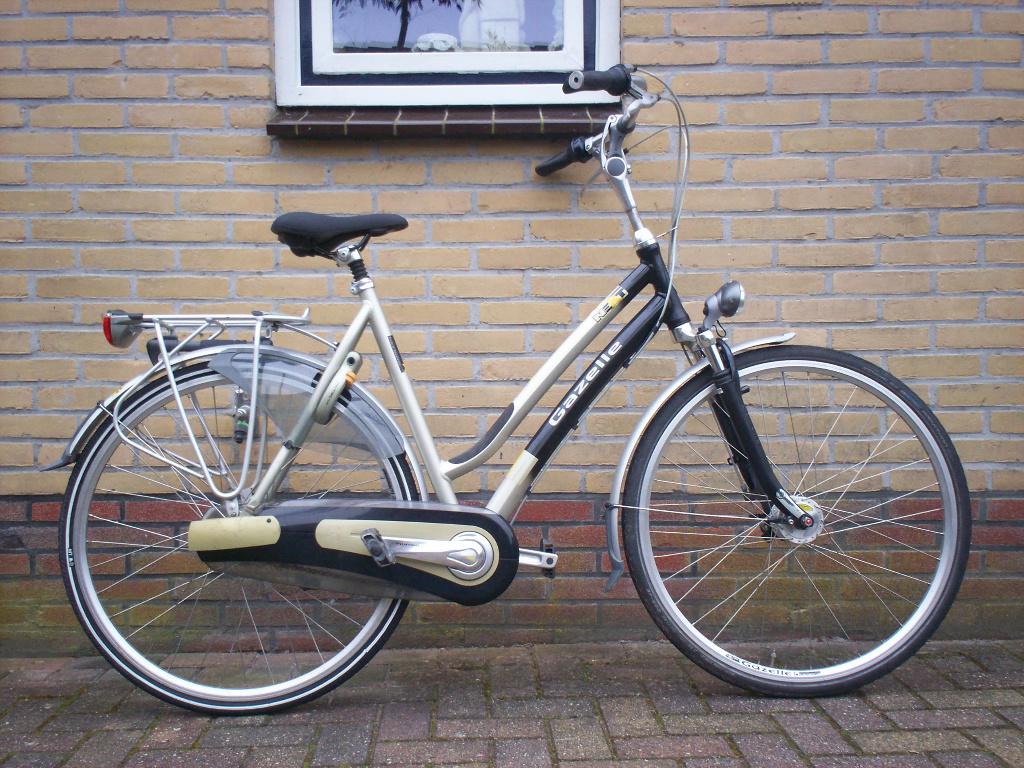 ALS NIEUW, GAZELLE, 7, VERSN FIETS, Fietsen en Brommers, Fietsen | Dames | Damesfietsen, Ophalen, Versnellingen, 56 cm of meer