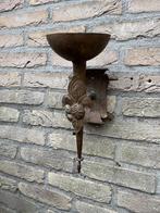 2 Antieke Franse Wandkandelaars Franse Lelie, Antiek en Kunst, Ophalen, Overige materialen