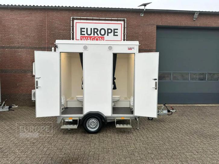EasyWagon Dubbele mobiele badkamer ACTIEPRIJS (bj 2026), Zakelijke goederen, Machines en Bouw | Keten en Containers