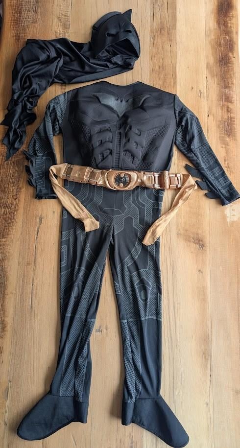 Dark Knight batman maat M 140/152 kinderen, Kinderen en Baby's, Carnavalskleding en Verkleedspullen, Ophalen of Verzenden, Gebruikt