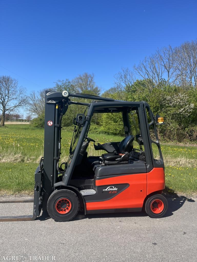 Linde E25-01 elektrische heftruck triplo  vorkversteller, Linde, Heftruck, Ophalen of Verzenden, 8219PE
