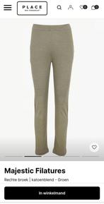 Majestic Filatures broek van kasjmier en katoen maat 34 / 36, Kleding | Dames, Verzenden, Nieuw, Maat 34 (XS) of kleiner, Lang