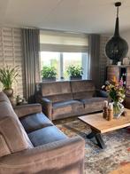 Compleet bankstel Pronto Taupe/bruin, Ophalen, Gebruikt