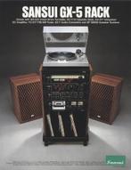 Sansui GX-5 vintage audiorack, Ophalen, Zo goed als nieuw, Overige merken