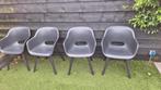 Allibert Akola tuinstoelen antraciet - 4 stuks, Ophalen, Gebruikt, Kunststof