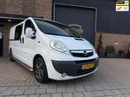 Opel Vivaro 2.5 CDTI 146PK L2H1 DC Dubbele Cabine 6PRSN Airc, Auto's, Voorwielaandrijving, Stof, Zwart, Bedrijf
