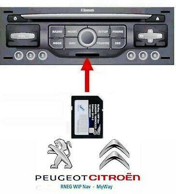 Peugeot Citroën SD Navigatie 25-26 Update RNEG MyWay WipNav, Ophalen of Verzenden, Nieuw, Heel Europa, Update