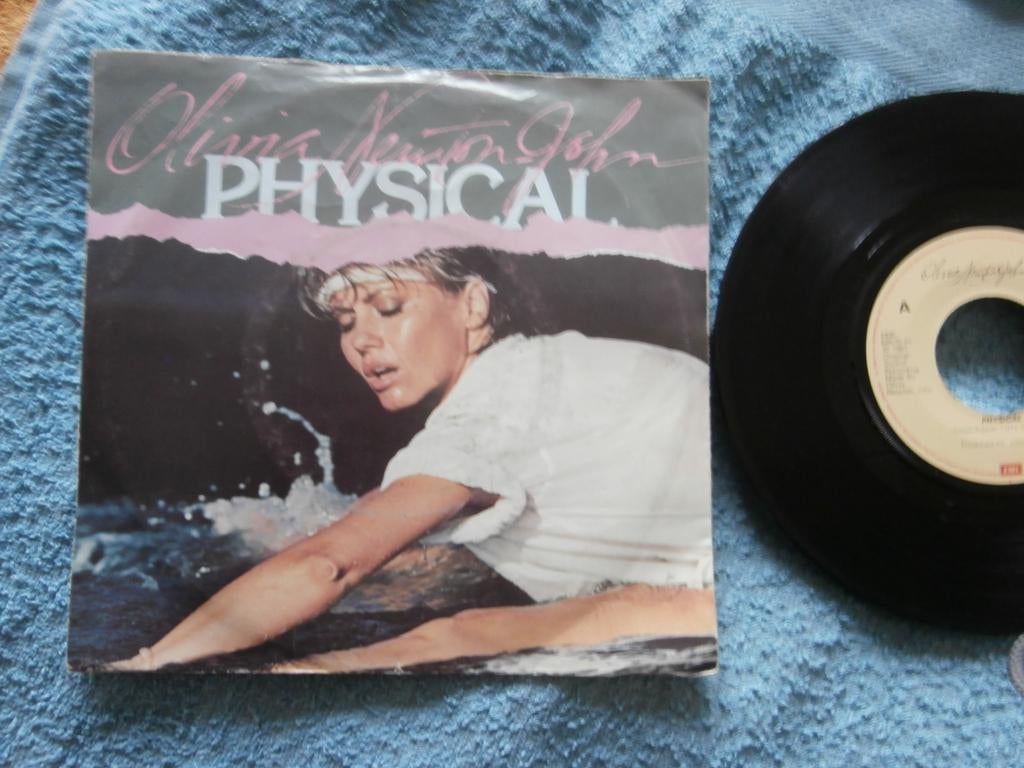 Olivia Newton-John - Physical., Cd's en Dvd's, 7 inch, Single, Ophalen of Verzenden, Zo goed als nieuw