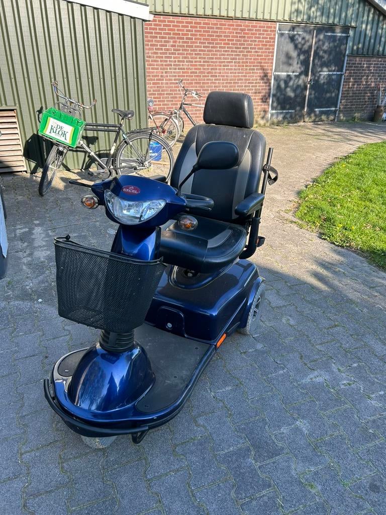 Goedwerkende scootmobiel, Ophalen of Verzenden, Zo goed als nieuw